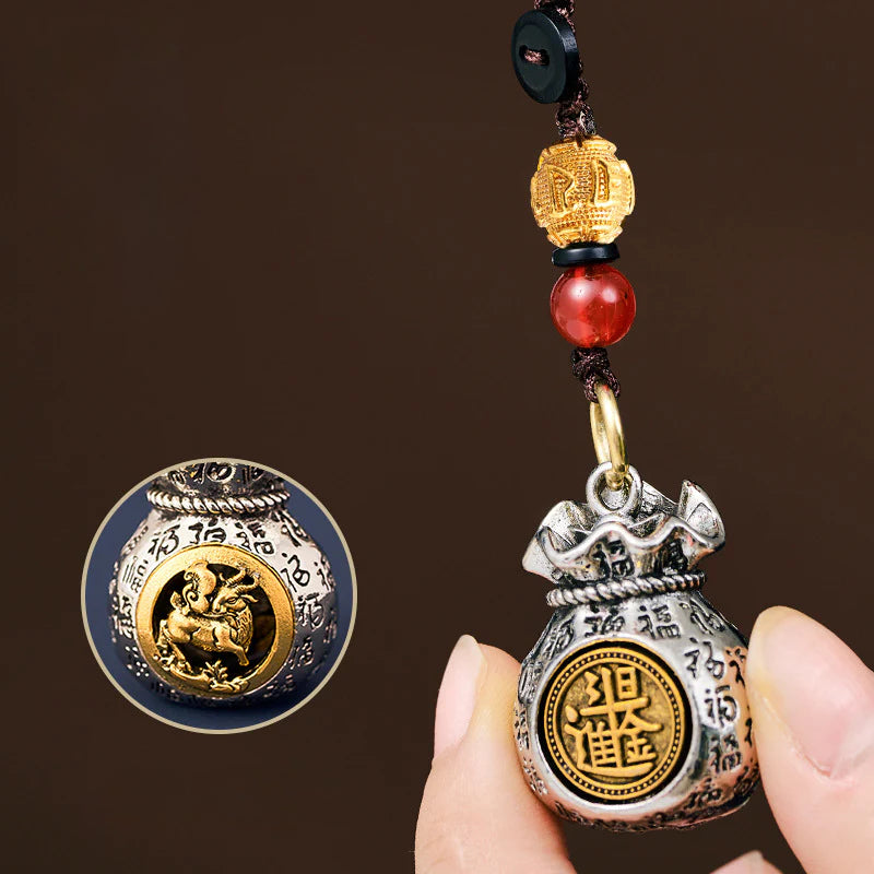 ShengXiao(Chinese 12 Zodiacs) Charms Keychain- Lucky Bag