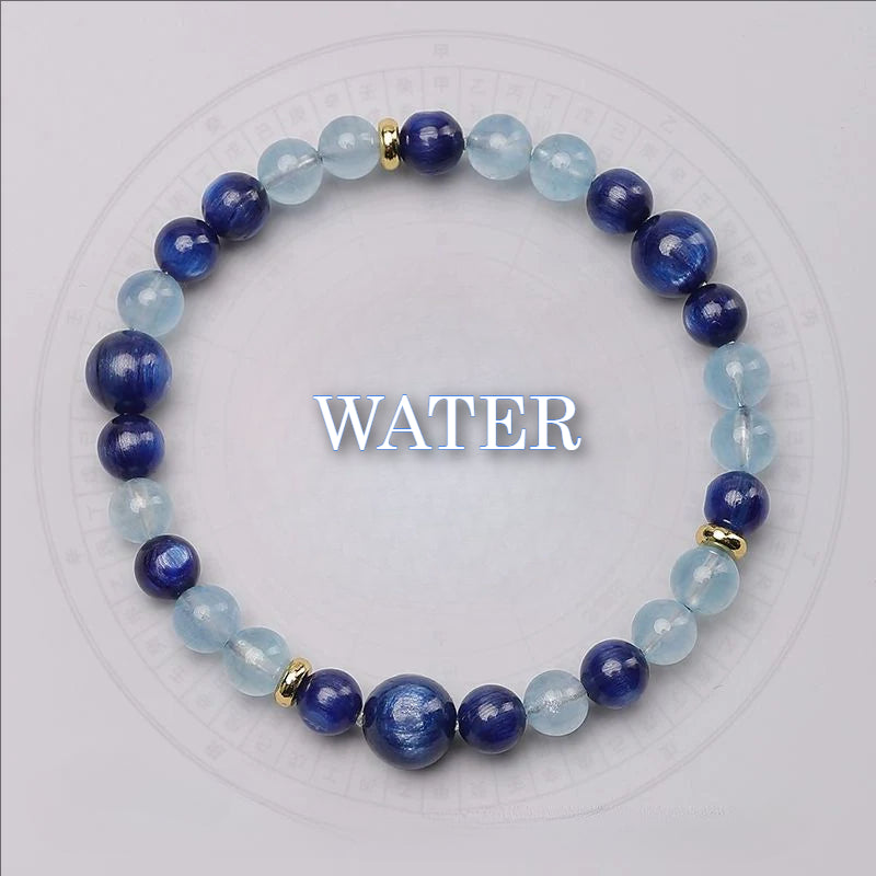 Wuxing(Five Elements) Bracelet - Single Element - High Quality Crystal