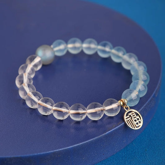 Wuxing(Five Elements) Bracelet  - Double elements - Crystal