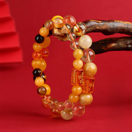 Wuxing(Five Elements) Bracelet - Single Element - Crystal
