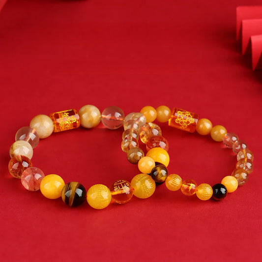 Wuxing(Five Elements) Bracelet - Single Element - Crystal